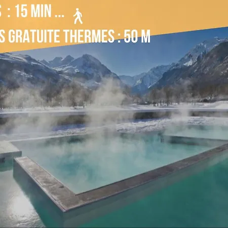 Apartment T1 Bis Cosy Rdc Avec Terrasse Centre Luchon Bagneres-de-Luchon