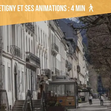 Apartment T1 Bis Cosy Rdc Avec Terrasse Centre Luchon Bagneres-de-Luchon