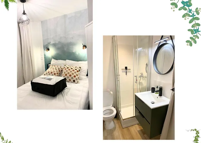 T1 Bis Cosy Rdc Avec Terrasse Centre Luchon アパート *