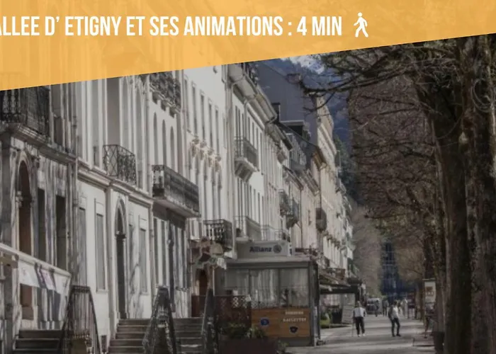 アパート T1 Bis Cosy Rdc Avec Terrasse Centre Luchon Bagnères-de-Luchon