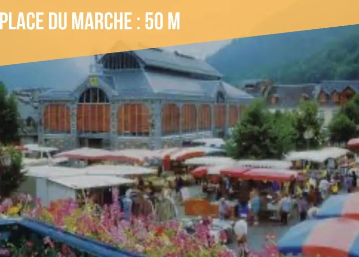 T1 Bis Cosy Rdc Avec Terrasse Centre Luchon アパート *