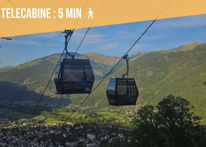 T1 Bis Cosy Rdc Avec Terrasse Centre Luchon *